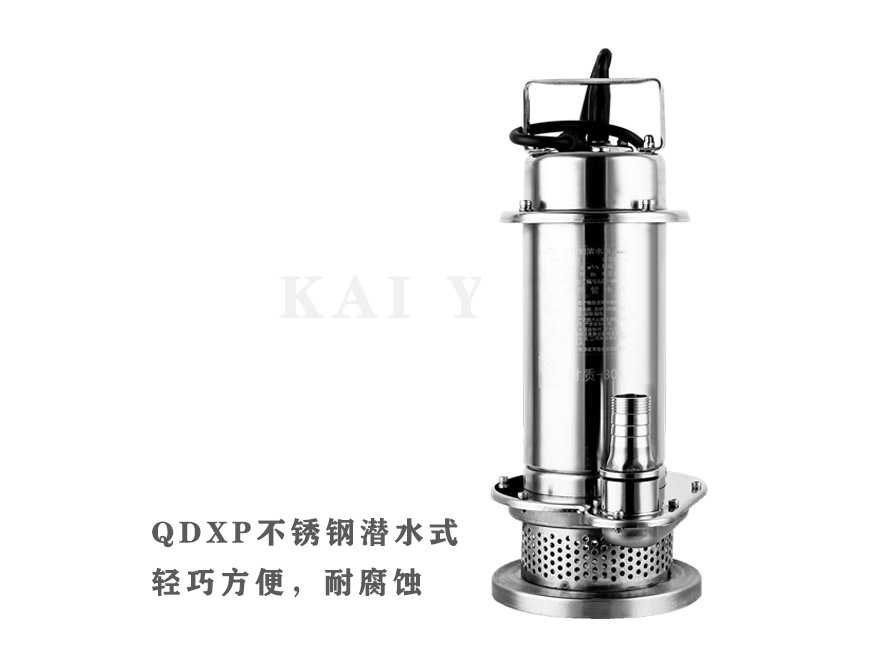 QDXP小型不锈钢潜水泵1