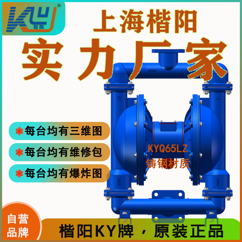 KYQ65LZ铸钢气动隔膜泵3