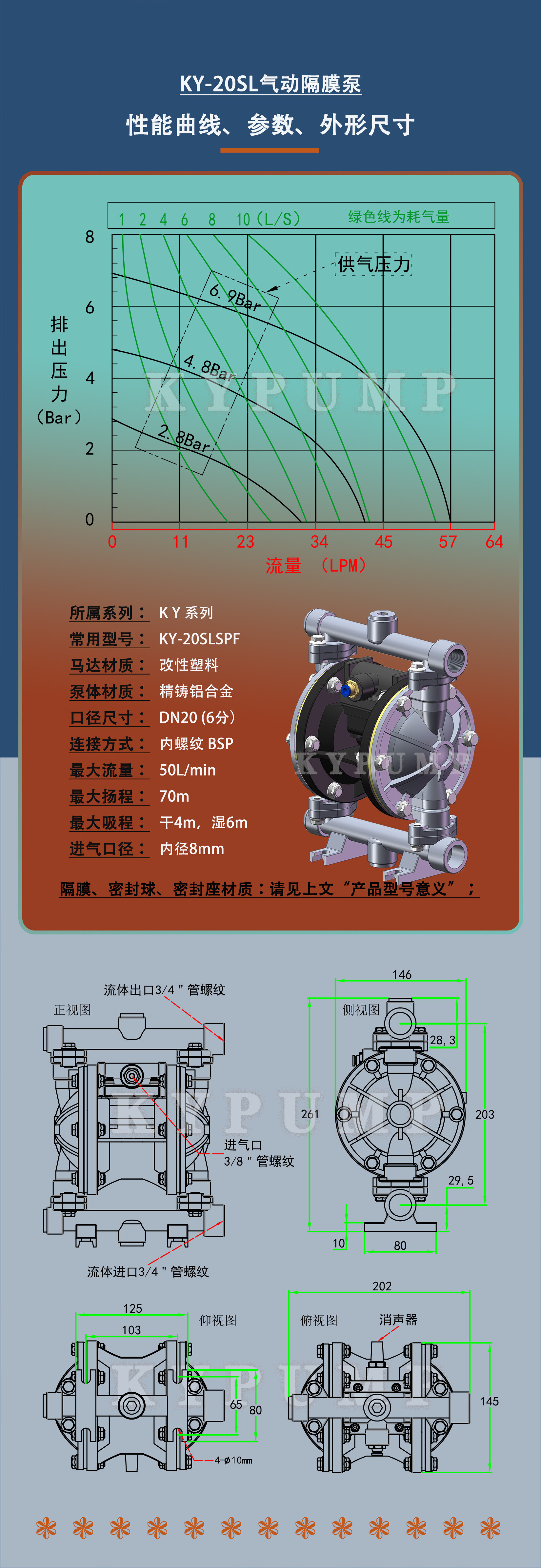 5-泵详细参数KY-20SL