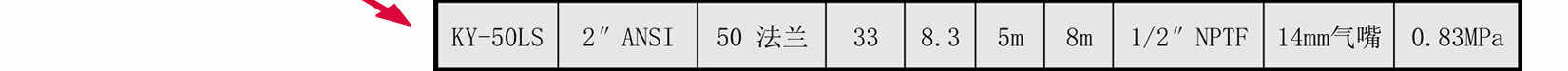 KY-50LS聚丙烯气动隔膜泵安装尺寸